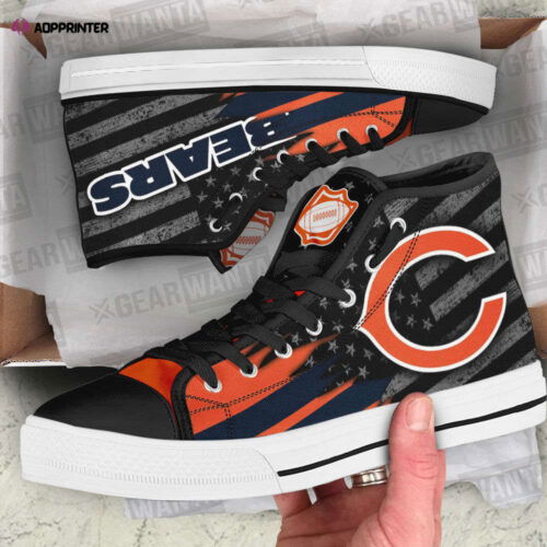 Chicago Bears High Top Shoes Custom For Fans