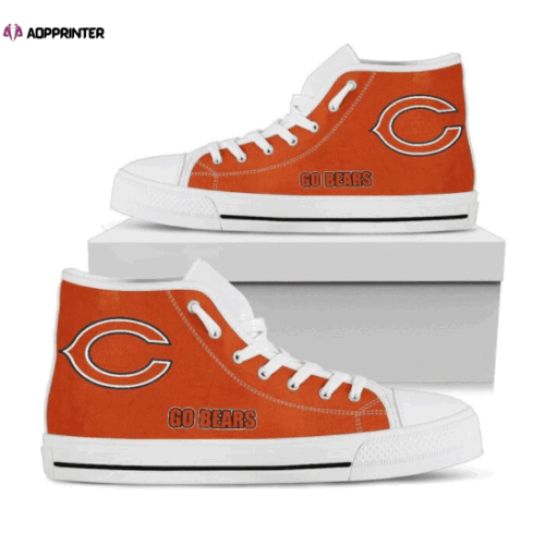 Cart 5 Chicago Bears NFL Custom Canvas High Top Shoes