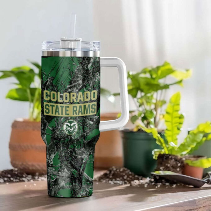 Colorado State Rams NCAA Hunting Personalized Stanley Tumbler 40oz Gift for Fans