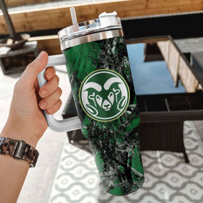 Colorado State Rams NCAA Hunting Personalized Stanley Tumbler 40oz Gift for Fans