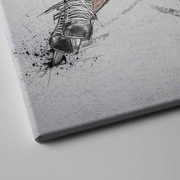 Connor McDavid Poster Edmonton Oilers NHL Framed Wall Art Home Decor Canvas Print Artwork