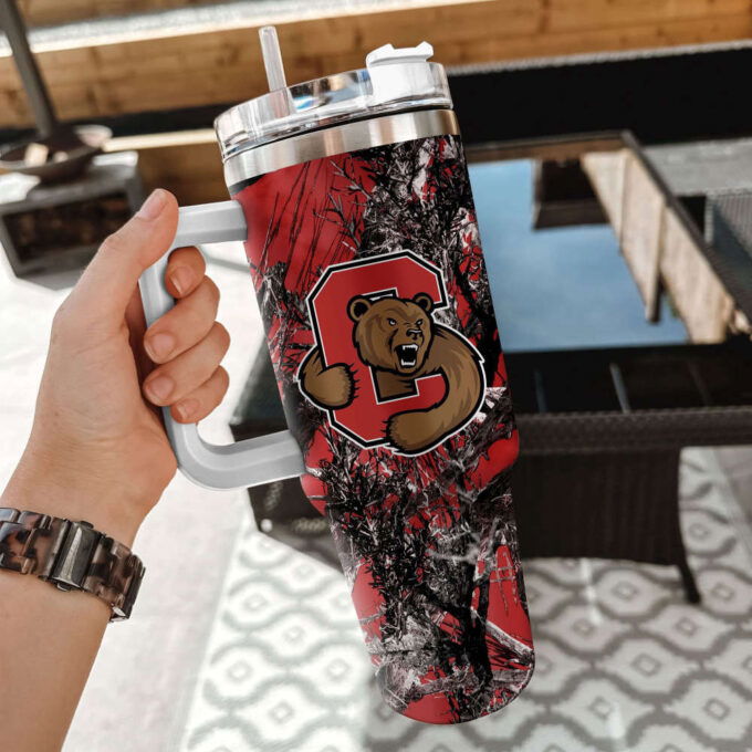 Cornell Big Red NCAA Hunting Personalized Stanley Tumbler 40oz Gift for Fans