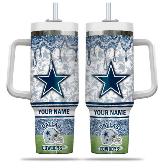 Dallas Cowboys NFL Personalized Stanley Tumbler 40oz Gift for Fans