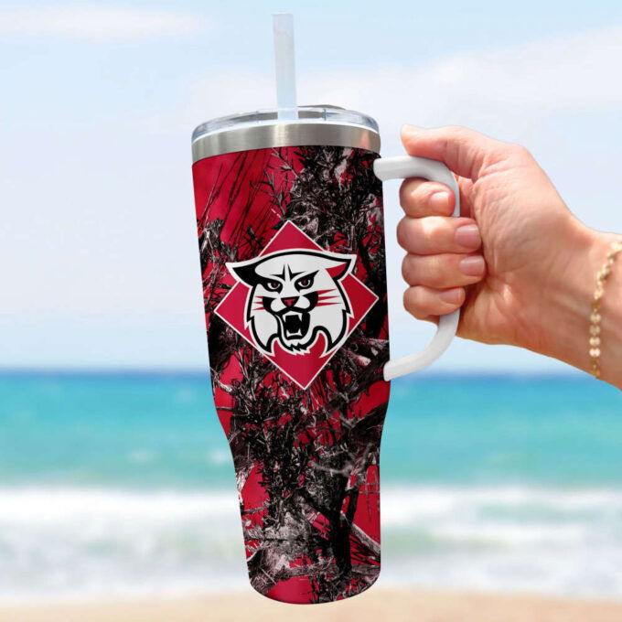Davidson Wildcats NCAA Hunting Personalized Stanley Tumbler 40oz Gift for Fans