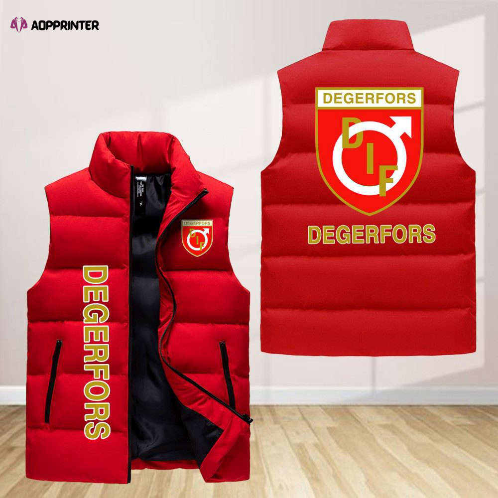 Degerfors If Sleeveless Puffer Jacket Custom For Fans Gifts Degerfors If Sleeveless Puffer Jacket Custom For Fans Gifts