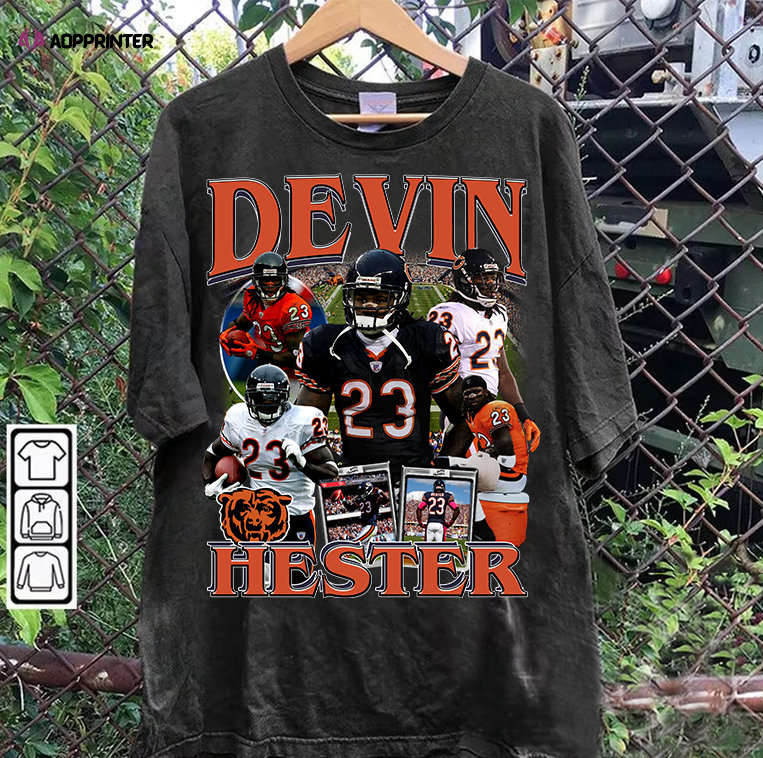 Devin Hester T-Shirt – Devin Hester Vintage Hoodie – Retro American Football Unisex Shirt Devin Hester T-Shirt – Devin Hester Vintage Hoodie – Retro American Football Unisex Shirt