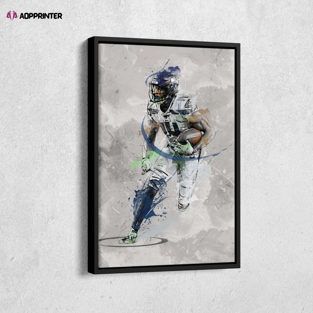 DK Metcalf Poster Seattle Seahawks NFL Canvas Wall Art Home Decor Framed Poster Man Cave Gift DK Metcalf Poster Seattle Seahawks NFL Canvas Wall Art Home Decor Framed Poster Man Cave Gift