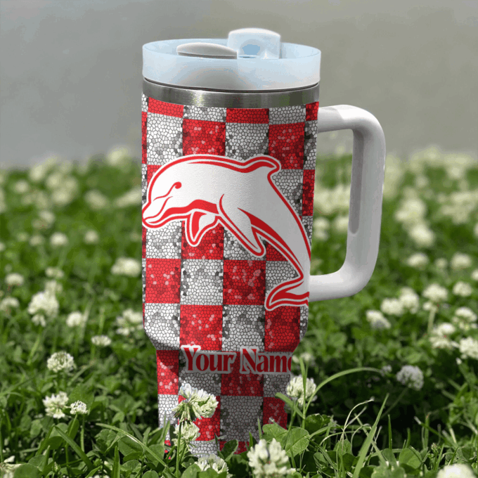 Dolphins NRL Personalized Stanley Tumbler 40oz Gift for Fans