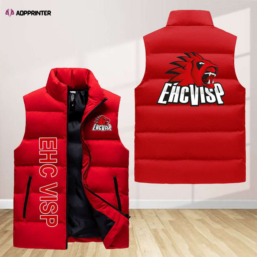 Ehc Visp Sleeveless Puffer Jacket Custom For Fans Gifts Ehc Visp Sleeveless Puffer Jacket Custom For Fans Gifts
