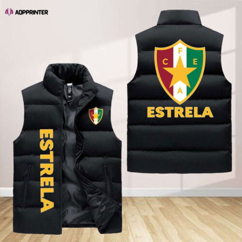 Estrela Da Amadora Sleeveless Puffer Jacket Custom For Fans Gifts