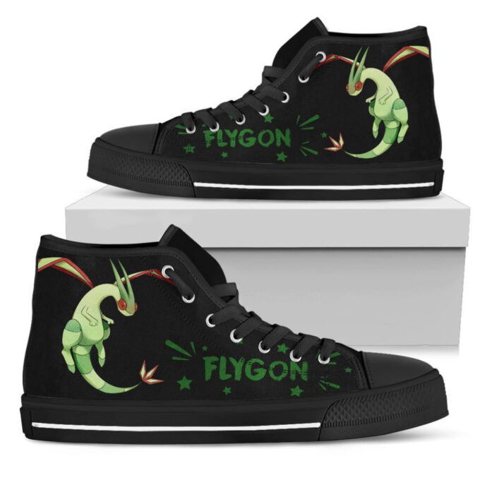 Flygon High Top Shoes Custom For Fans Pokemon