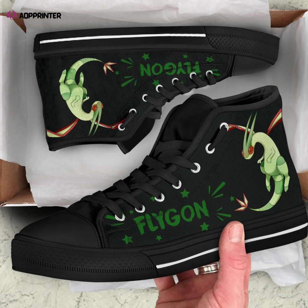 Flygon High Top Shoes Custom For Fans Pokemon Flygon High Top Shoes Custom For Fans Pokemon