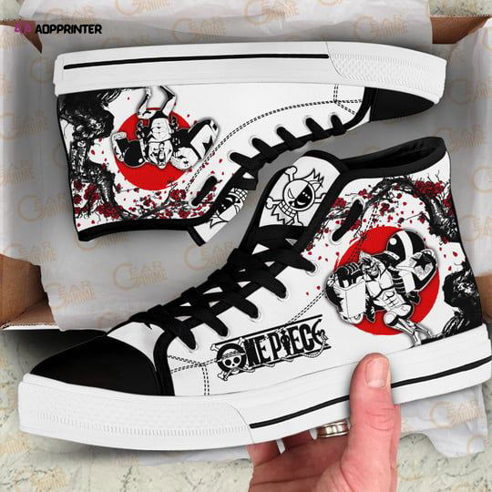Franky High Top Shoes Japan Style For Fans One Piece Anime Franky High Top Shoes Japan Style For Fans One Piece Anime