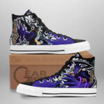 Fumikage Tokoyami High Top Shoes Custom My Hero Academia Anime For Fans
