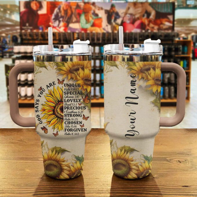God say you are Stanley Tumbler Gift for Fans