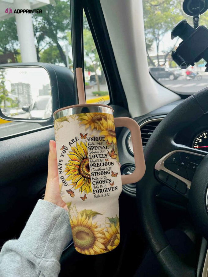 God say you are Stanley Tumbler Gift for Fans