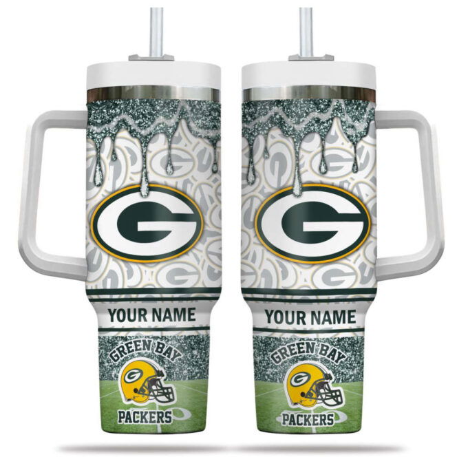 Green Bay Packers NFL Personalized Stanley Tumbler 40oz Gift for Fans