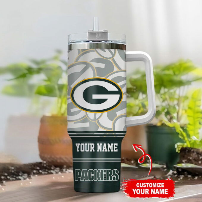 Green Bay Packers NFL Stanley Tumbler 40oz Gift for Fans