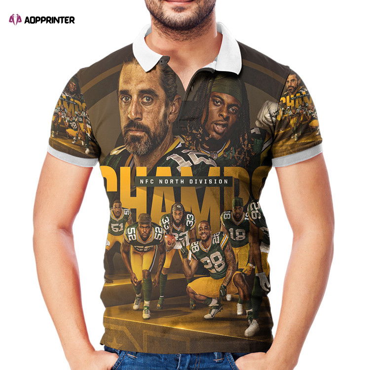 Green Bay Packers Player Team v7 3D All Over Print Polo Shirt Green Bay Packers Player Team v7 3D All Over Print Polo Shirt