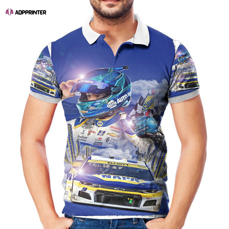 Hendrick Motorsports Chase Elliott13 3D Gift for Fans Polo Shirt Hendrick Motorsports Chase Elliott13 3D Gift for Fans Polo Shirt