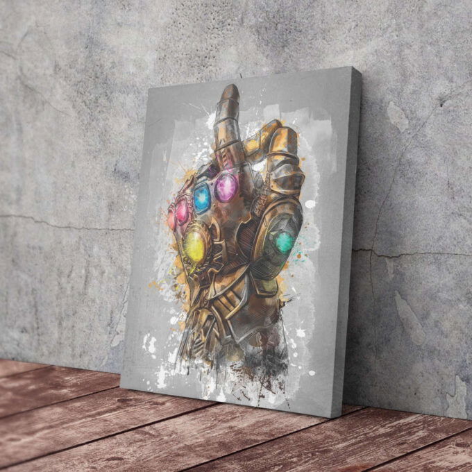 Infinity Gauntlet Poster Marvel Comics Framed Wall Art Home Decor Canvas Print Artwork