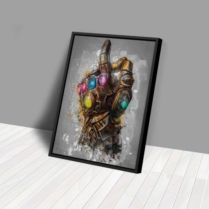 Infinity Gauntlet Poster Marvel Comics Framed Wall Art Home Decor Canvas Print Artwork