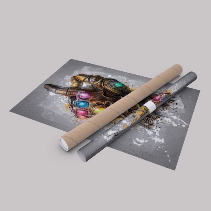Infinity Gauntlet Poster Marvel Comics Framed Wall Art Home Decor Canvas Print Artwork