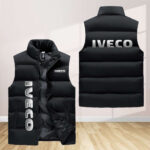 Iveco Sleeveless Puffer Jacket Custom For Fans Gifts