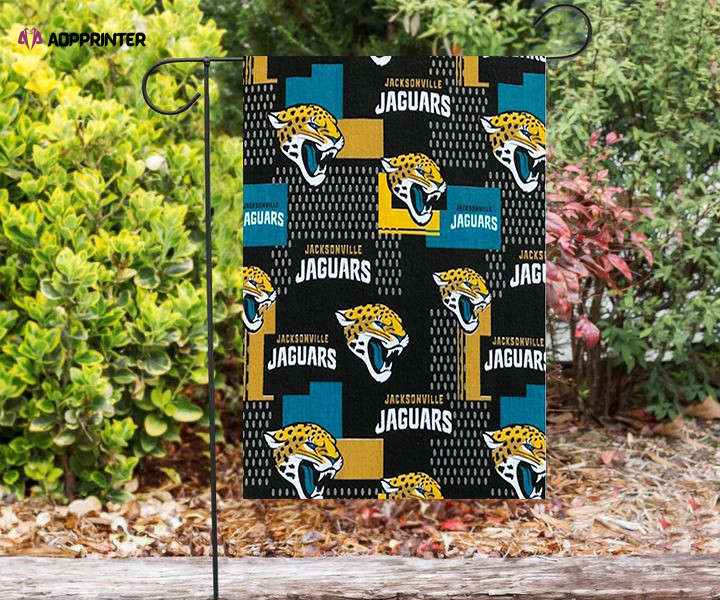 Jacksonville Jaguars Emblem v9 Double Sided Printing Garden Flag Home Decor Gifts Jacksonville Jaguars Emblem v9 Double Sided Printing Garden Flag Home Decor Gifts