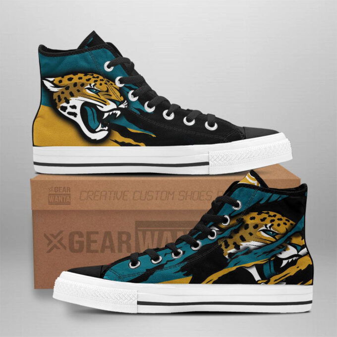 Jacksonville Jaguars High Top Shoes Custom For Fans