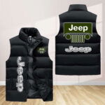 Jeep Sleeveless Puffer Jacket Custom For Fans Gifts Jeep Sleeveless Puffer Jacket Custom For Fans Gifts