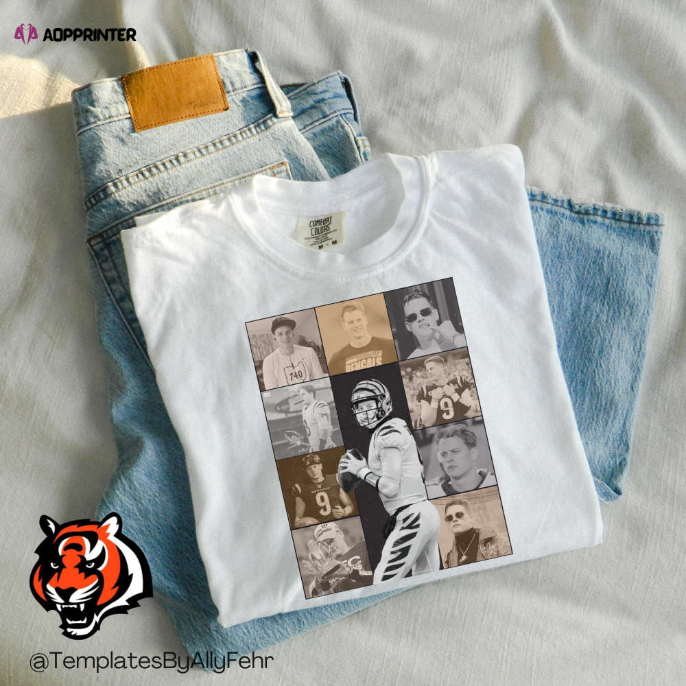 Joe Burrow King of the Jungle Unisex Comfort Colors Shirt Football T-shirt Bengals Football Game Day Shirt Eras Tour Joe Burrow King of the Jungle Unisex Comfort Colors Shirt Football T-shirt Bengals Football Game Day Shirt Eras Tour