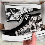 Kakashi Hatake High Top Shoes Custom Naruto Anime For Fans