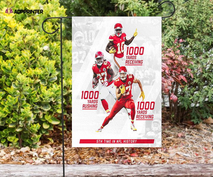 Kansas City Chiefs Team v10 Double Sided Printing Garden Flag Home Decor Gifts Kansas City Chiefs Team v10 Double Sided Printing Garden Flag Home Decor Gifts