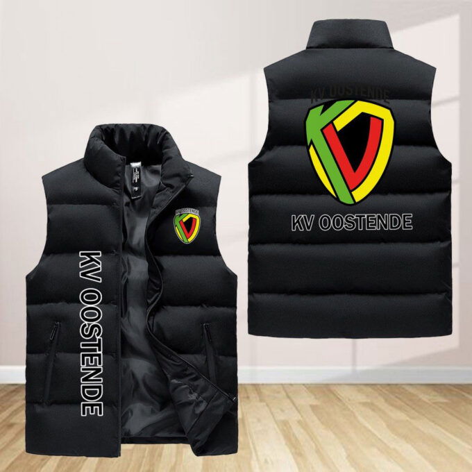 Kv Oostende Sleeveless Puffer Jacket Custom For Fans Gifts