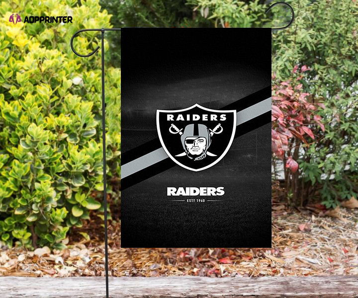 Las Vegas Raiders Est 1960 Double Sided Printing Garden Flag Home Decor Gifts Las Vegas Raiders Est 1960 Double Sided Printing Garden Flag Home Decor Gifts
