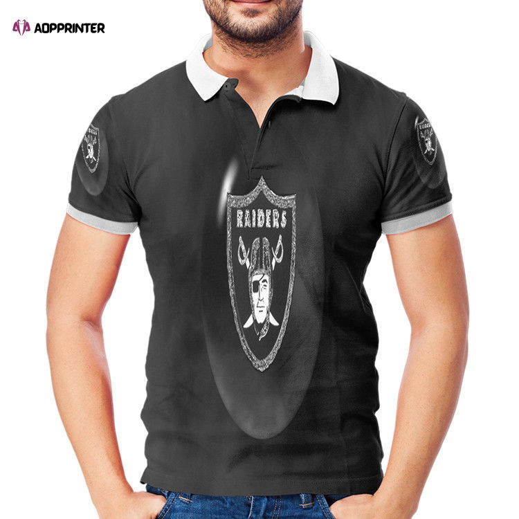 Las Vegas Raiders Logo Art20 3D Gift for Fans Polo Shirt Las Vegas Raiders Logo Art20 3D Gift for Fans Polo Shirt