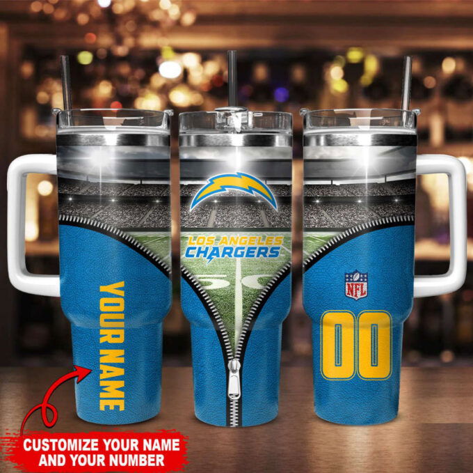 Los Angeles Chargers NFL 40oz Stanley Tumbler Gift for Fans