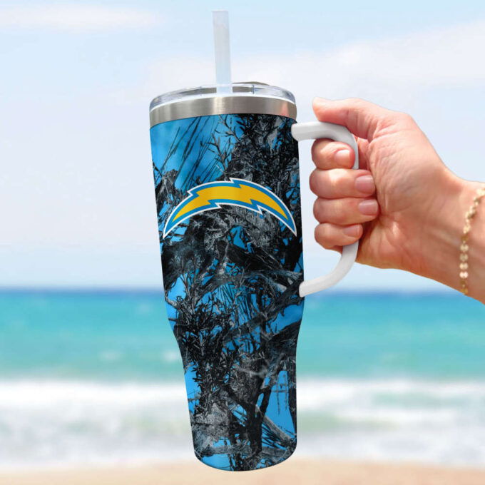 Los Angeles Chargers NFL Hunting Personalized Stanley Tumbler 40oz Gift for Fans