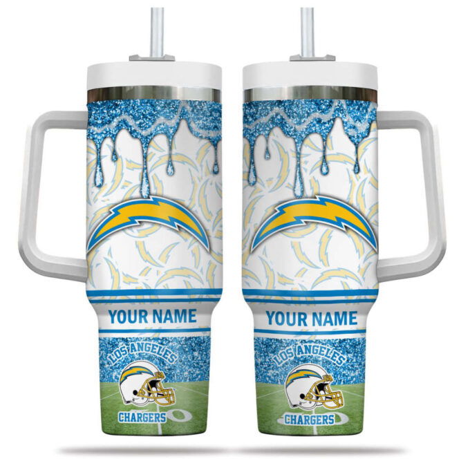 Los Angeles Chargers NFL Personalized Stanley Tumbler 40oz Gift for Fans