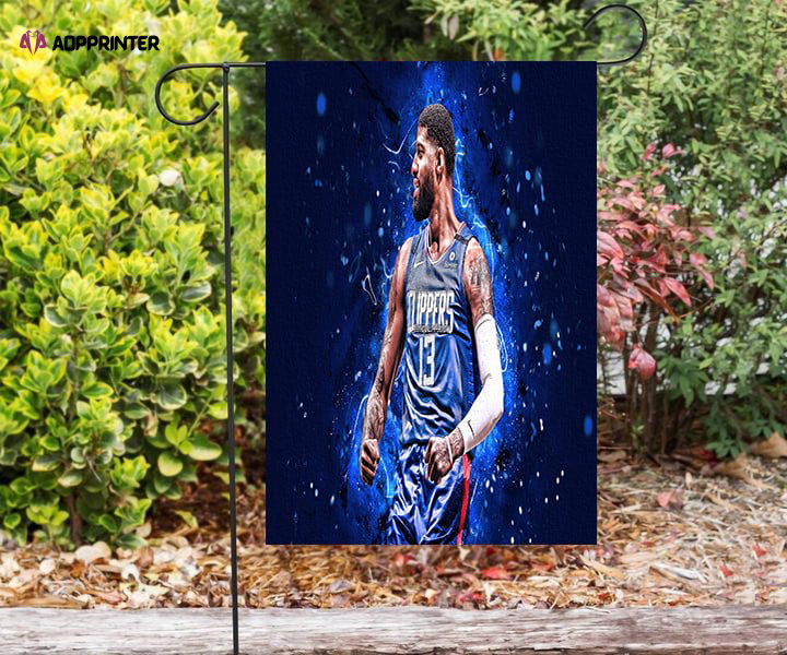 Los Angeles Clippers Paul George 13 Double Sided Printing Garden Flag Home Decor Gifts Los Angeles Clippers Paul George 13 Double Sided Printing Garden Flag Home Decor Gifts