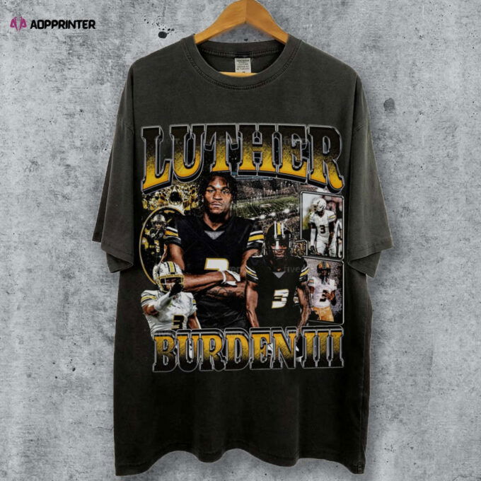 Luther Burden Vintage 90s T-Shirt Luther Burden Shirt Vintage Sport Tee Unisex shirt Football Bootleg Tee