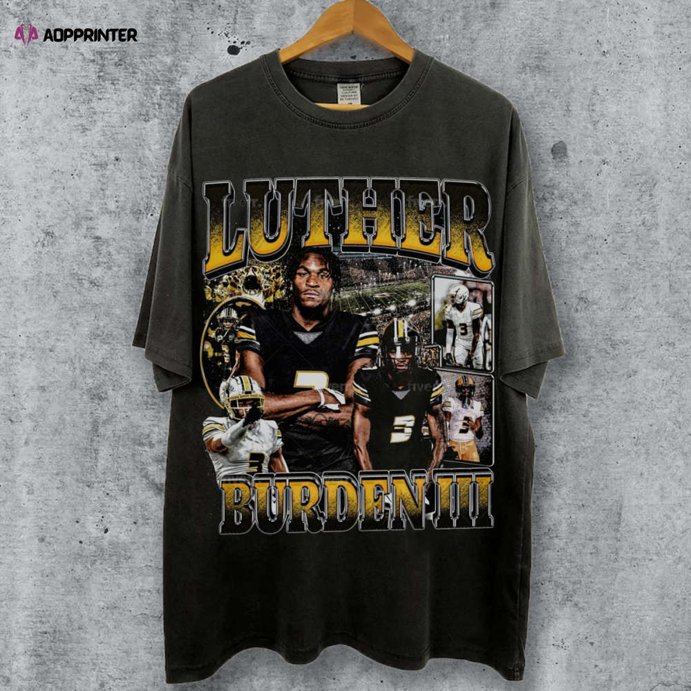 Luther Burden Vintage 90s T-Shirt Luther Burden Shirt Vintage Sport Tee Unisex shirt Football Bootleg Tee Luther Burden Vintage 90s T-Shirt Luther Burden Shirt Vintage Sport Tee Unisex shirt Football Bootleg Tee
