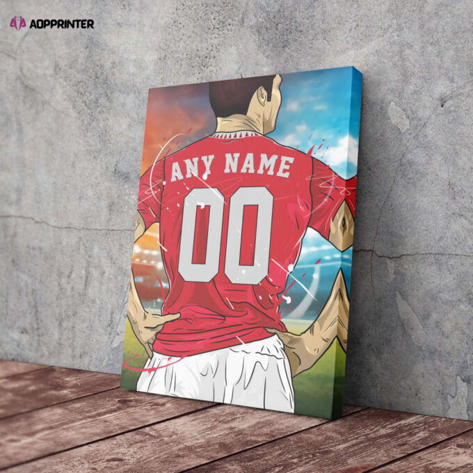 Manchester United F.C. Jersey Soccer Personalized Jersey Custom Name and Number