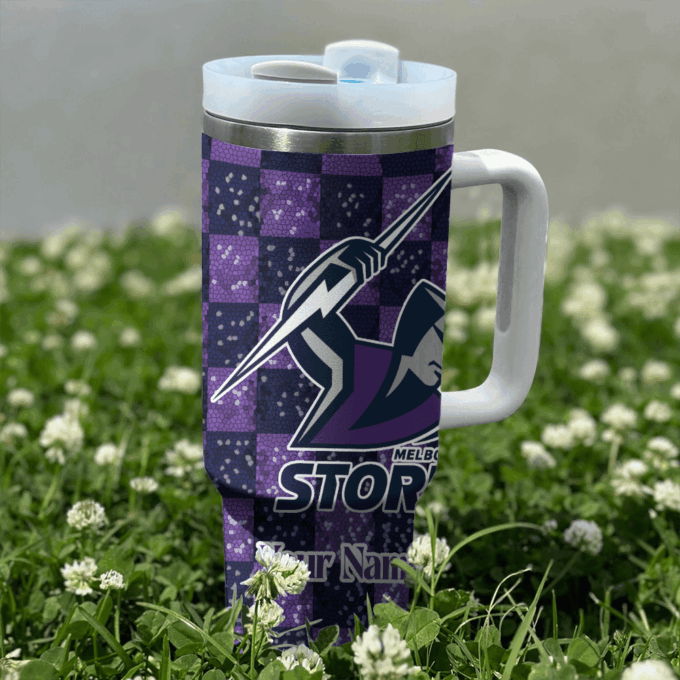 Melbourne Storm NRL Personalized Stanley Tumbler 40oz Gift for Fans