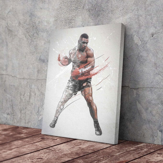 Mike Tyson Poster Boxing Framed Wall Art Home Decor Canvas Print Artwork