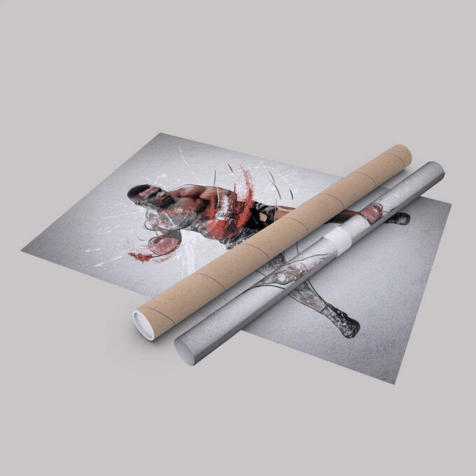Mike Tyson Poster Boxing Framed Wall Art Home Decor Canvas Print Artwork