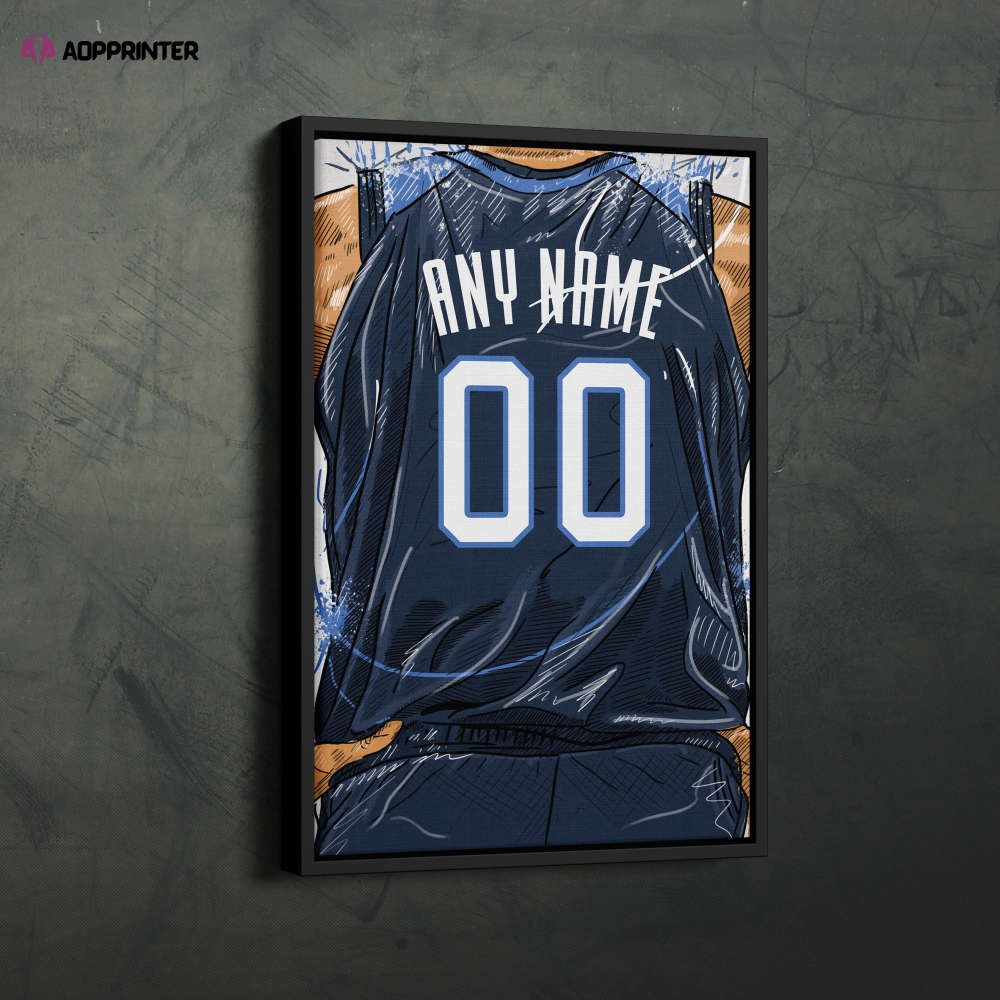 Minnesota Timberwolves Jersey Personalized Jersey NBA Custom Name and Number Canvas Wall Art Home Decor Framed Poster Man Cave Gift Minnesota Timberwolves Jersey Personalized Jersey NBA Custom Name and Number Canvas Wall Art Home Decor Framed Poster Man Cave Gift