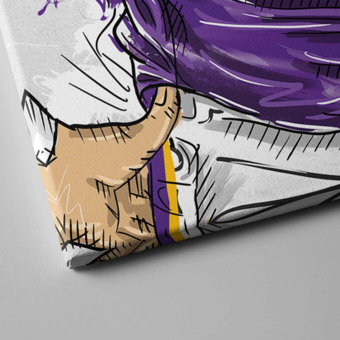 Minnesota Vikings Jersey Personalized Jersey NFL Custom Name and Number Canvas Wall Art Home Decor Framed Poster Man Cave Gift