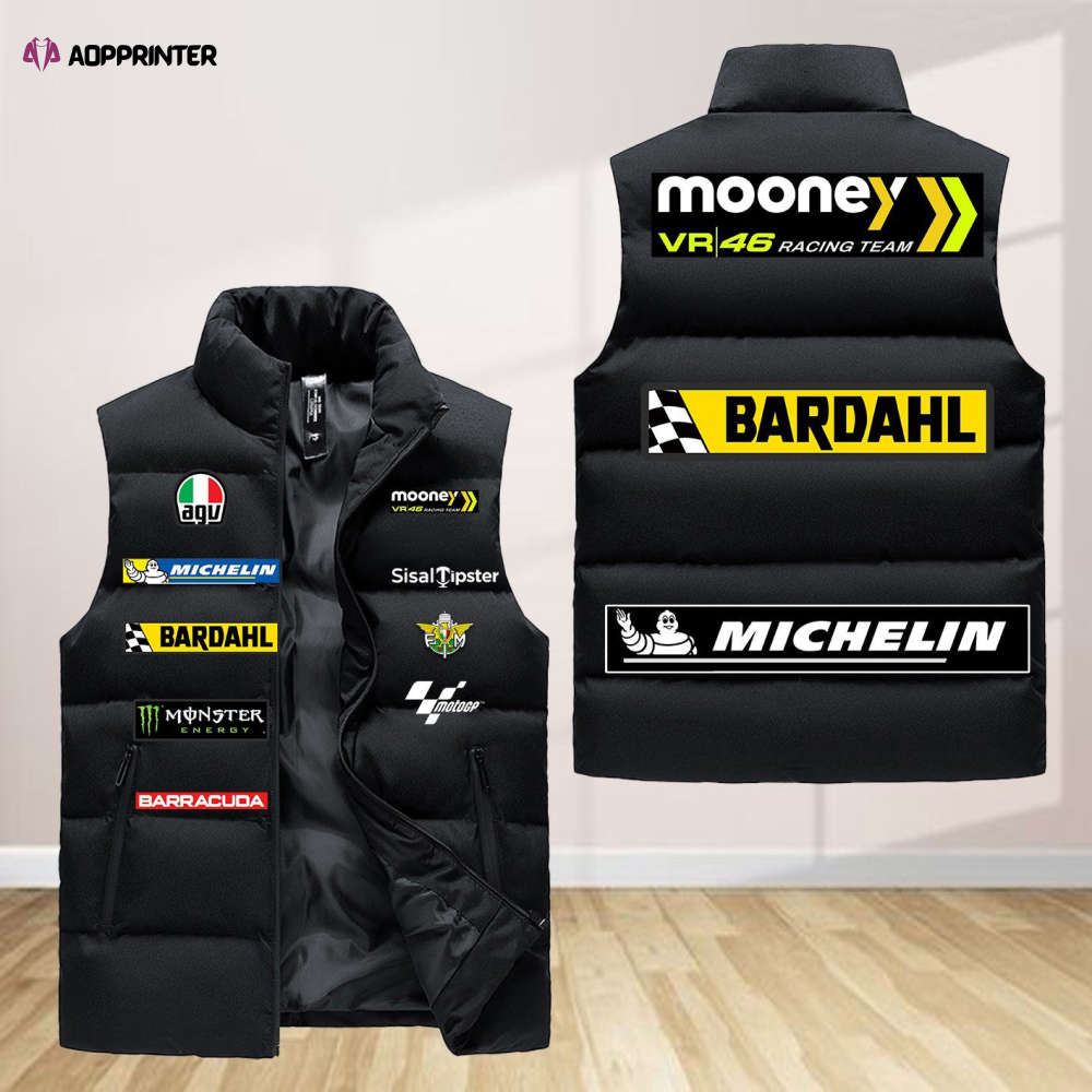 Mooney Gifts Racing Team Sleeveless Puffer Jacket Custom For Fans Gifts Mooney Gifts Racing Team Sleeveless Puffer Jacket Custom For Fans Gifts